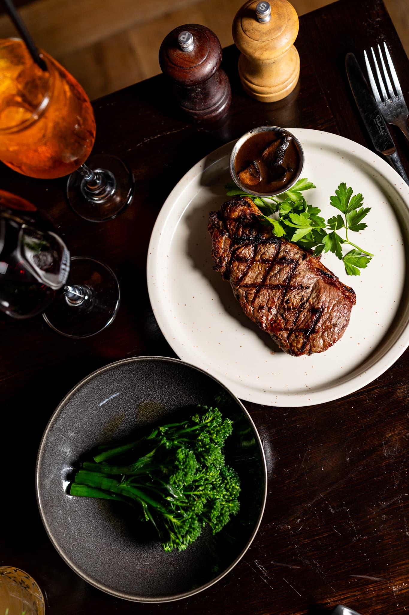 Cornerstone Pub signature dish by Head Chef Stuart Russ - modern Australian pub cuisine with bold flavors and seasonal ingredients in Port Melbourne