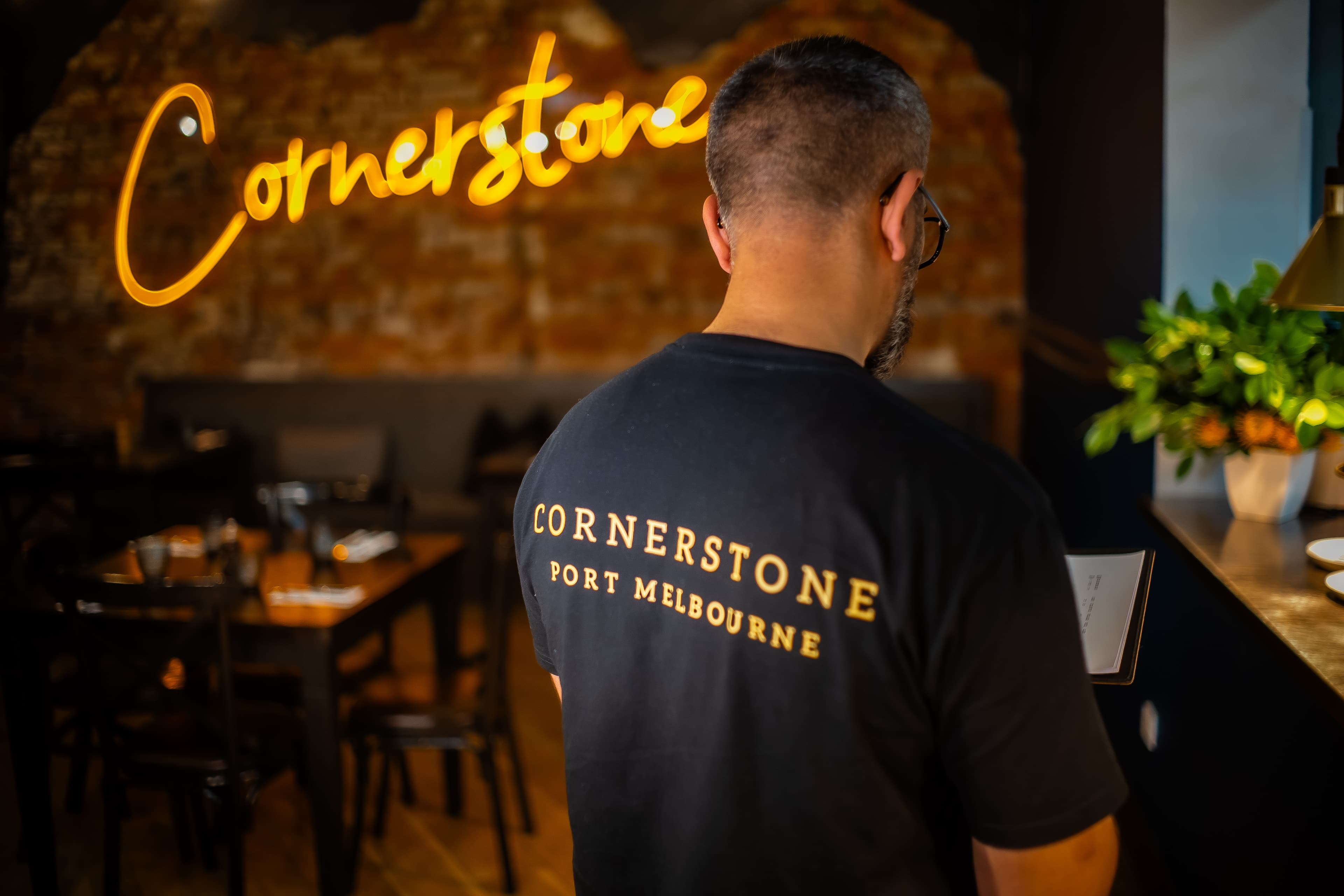 Interior at The Cornerstone Pub in Port Melbourne
